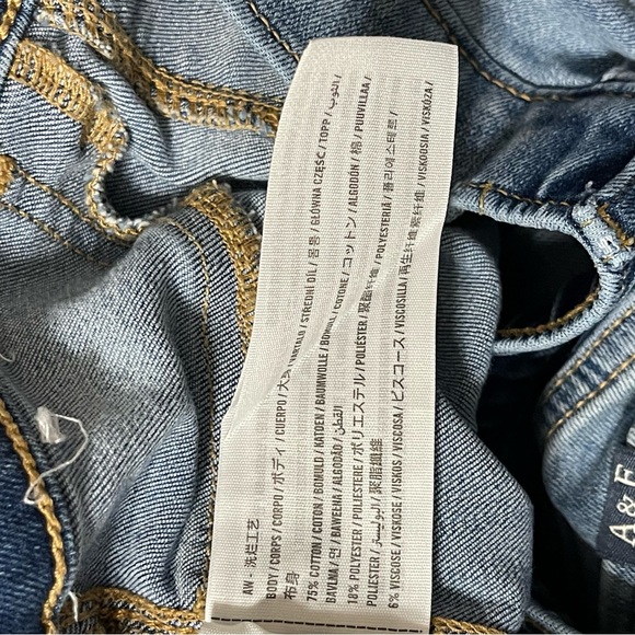 Abercrombie Kids Mid Rise Pull On Jean Legging Size 11/12 regular - Picture 4 of 10